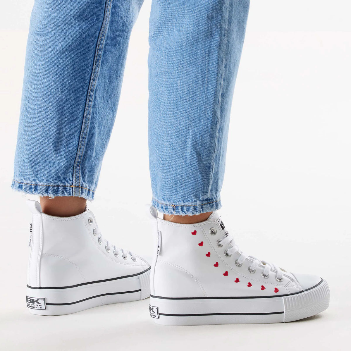 White/Rode Hartjes