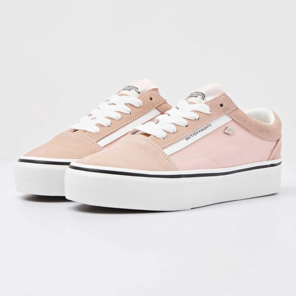 Soft Pink/White
