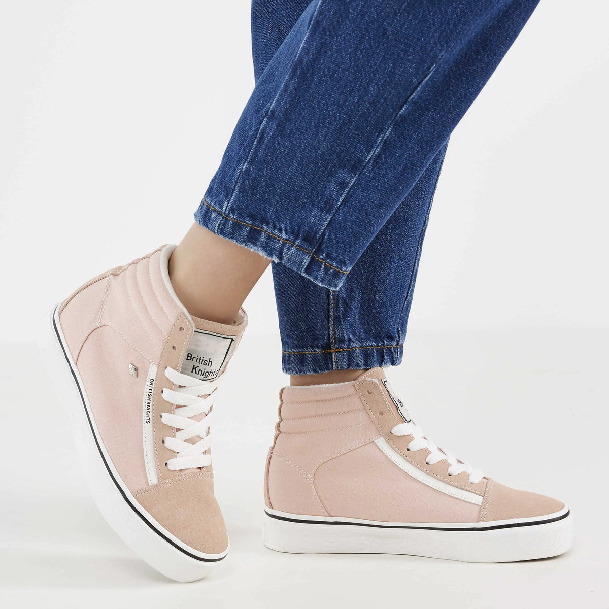 Soft Pink/White