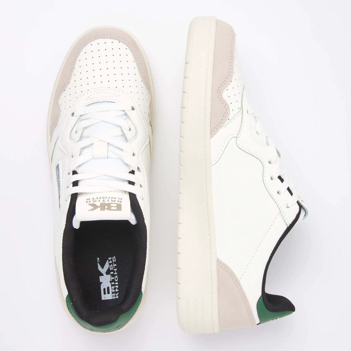 White/Green/Black