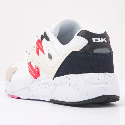 White/Coral/Navy
