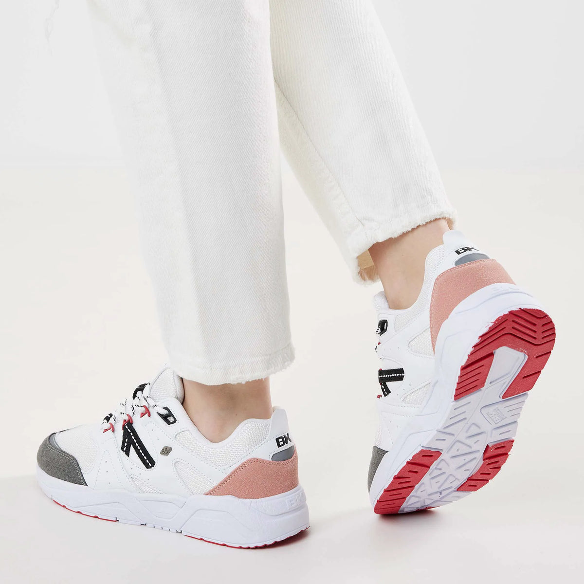 White/Grey/Pink