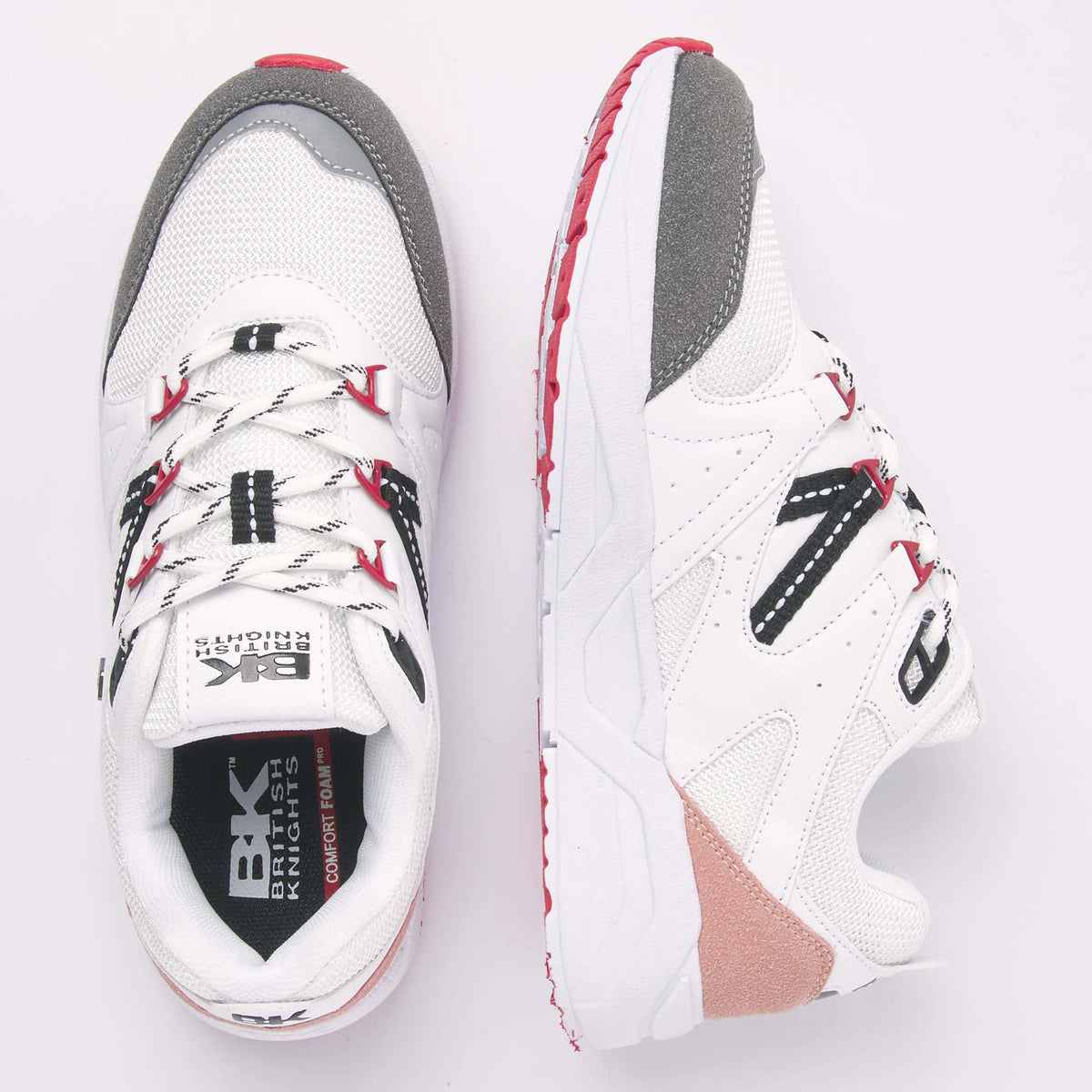 White/Grey/Pink
