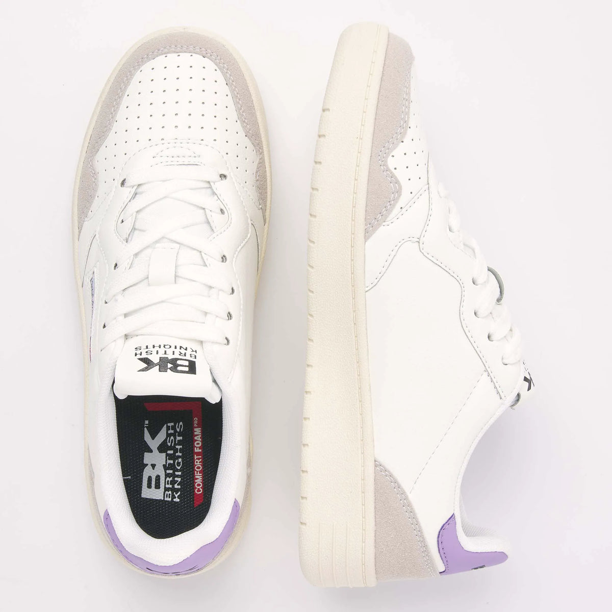 White/Lilac