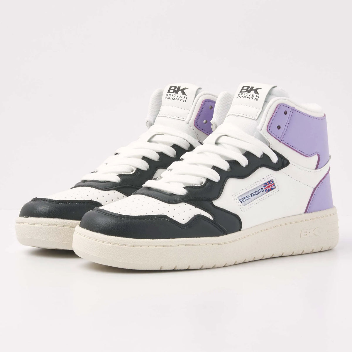 White/Black/Lilac