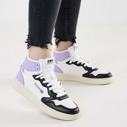 White/Black/Lilac