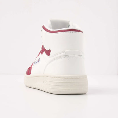 White/Warm Red
