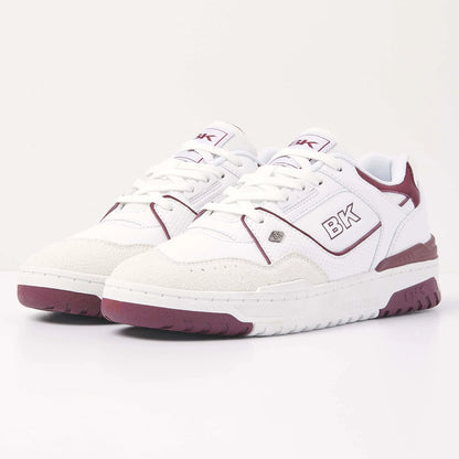 White/Burgundy/Off-white