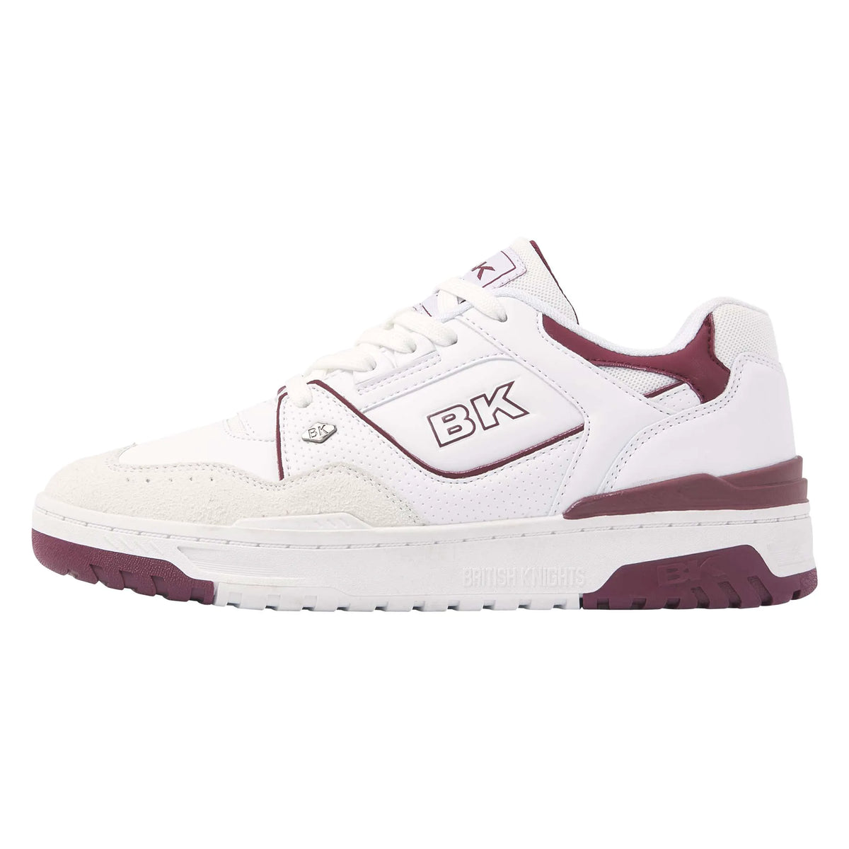 White/Burgundy/Off-white