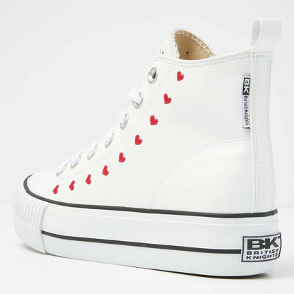 White/Rode Hartjes