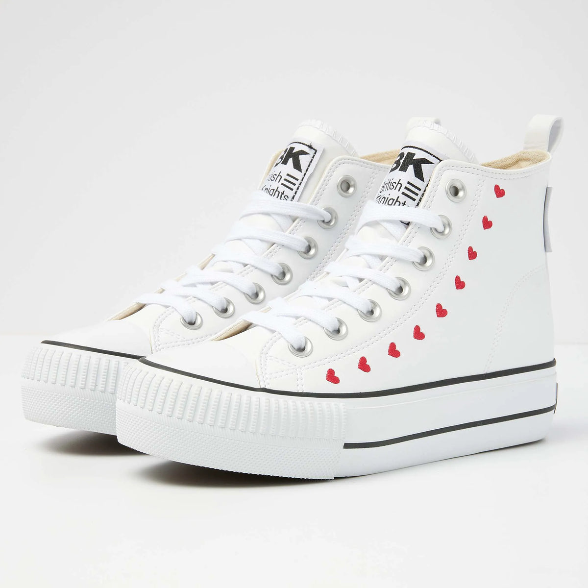 White/Rode Hartjes