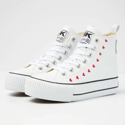 White/Rode Hartjes