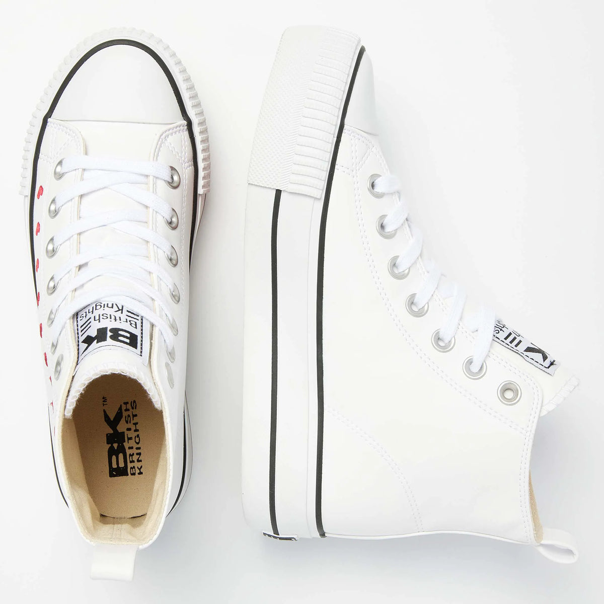 White/Rode Hartjes