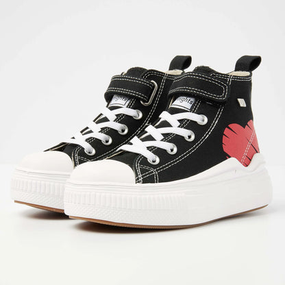 Black/Red Heart