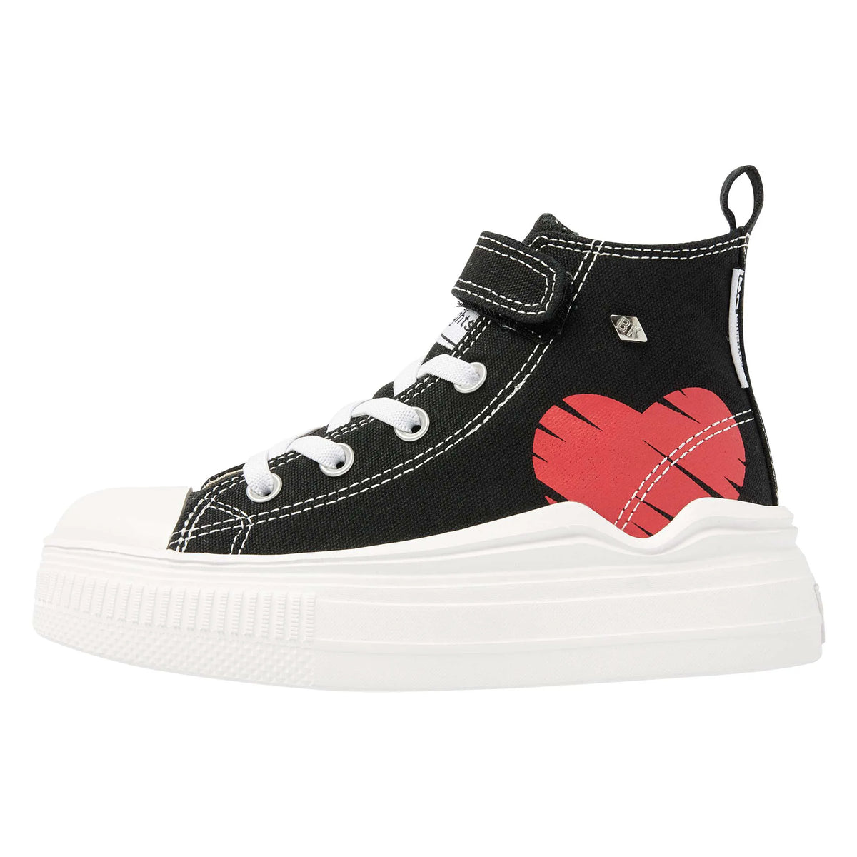 Black/Red Heart