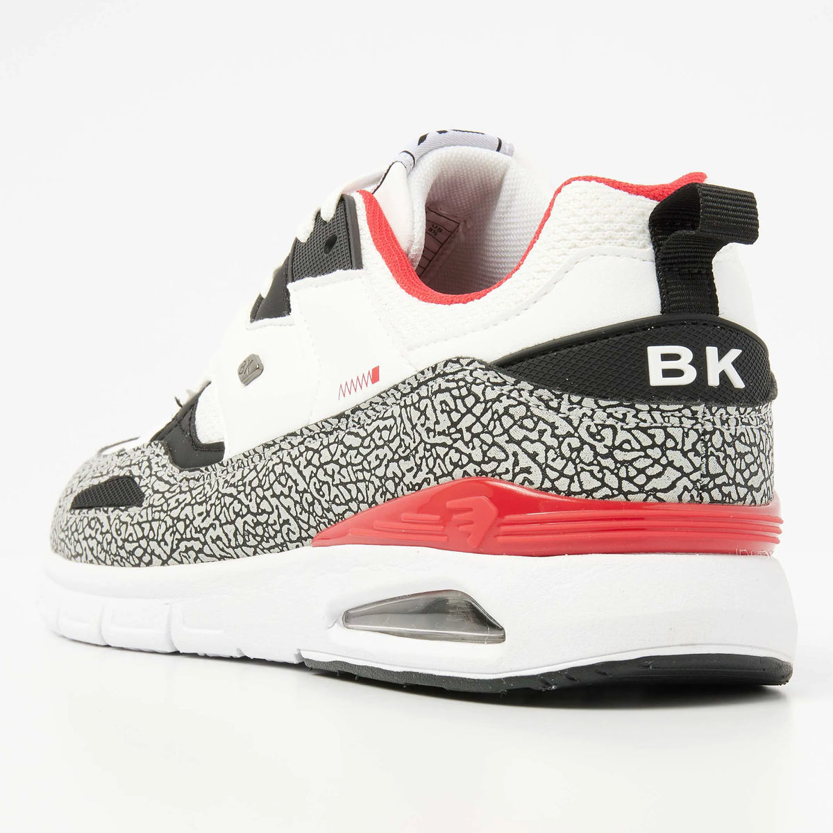 White/Black/Red