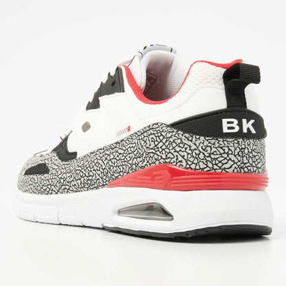 White/Black/Red