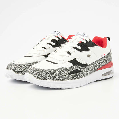 White/Black/Red