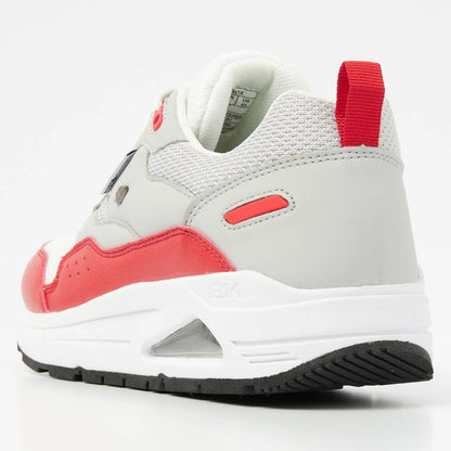 Lt Grey/White/Red