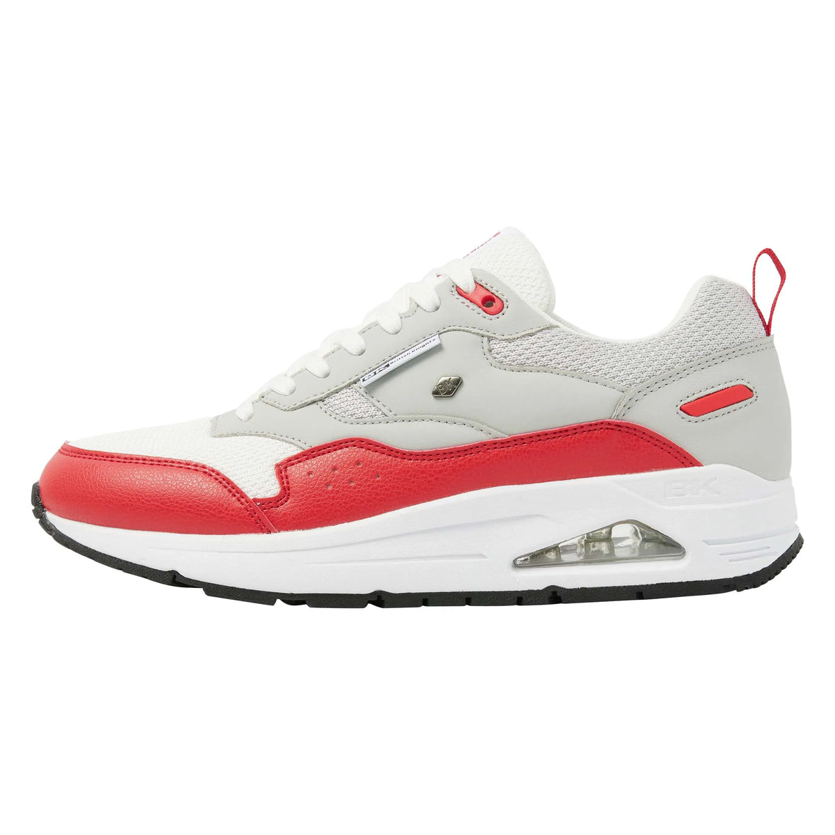 Lt Grey/White/Red