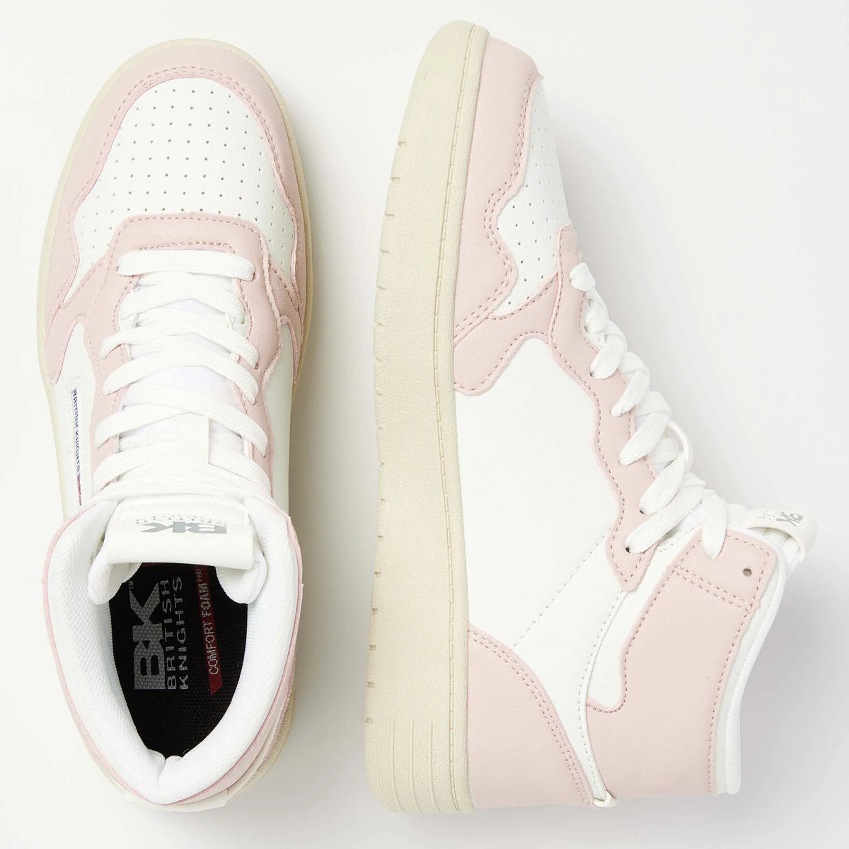 White/Pink
