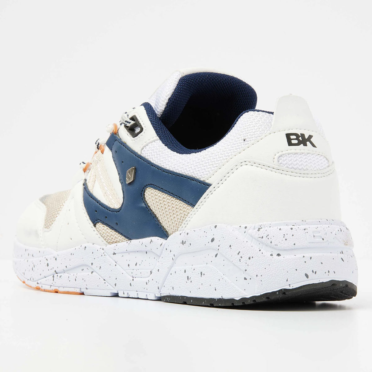 White/Beige/Navy/Orange