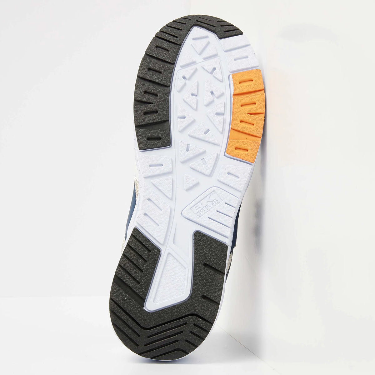 White/Beige/Navy/Orange