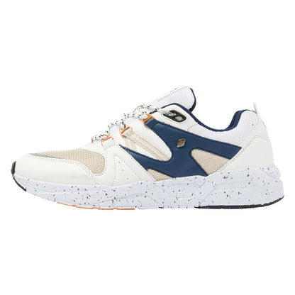 White/Beige/Navy/Orange