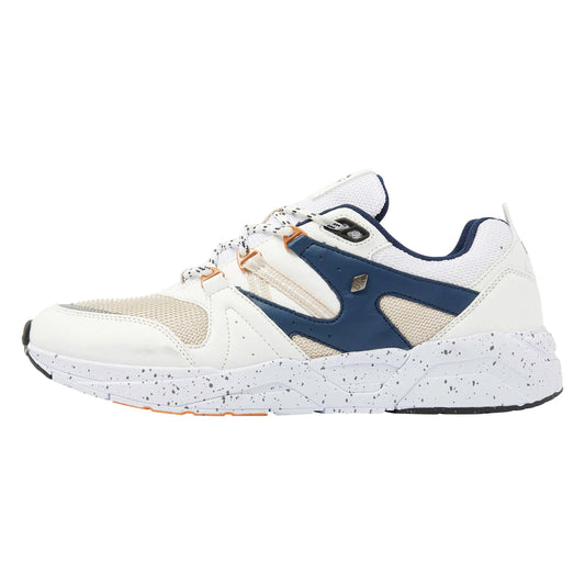 White/Beige/Navy/Orange