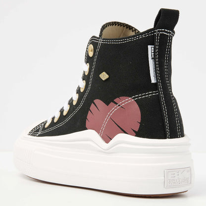 Black/Burgundy
