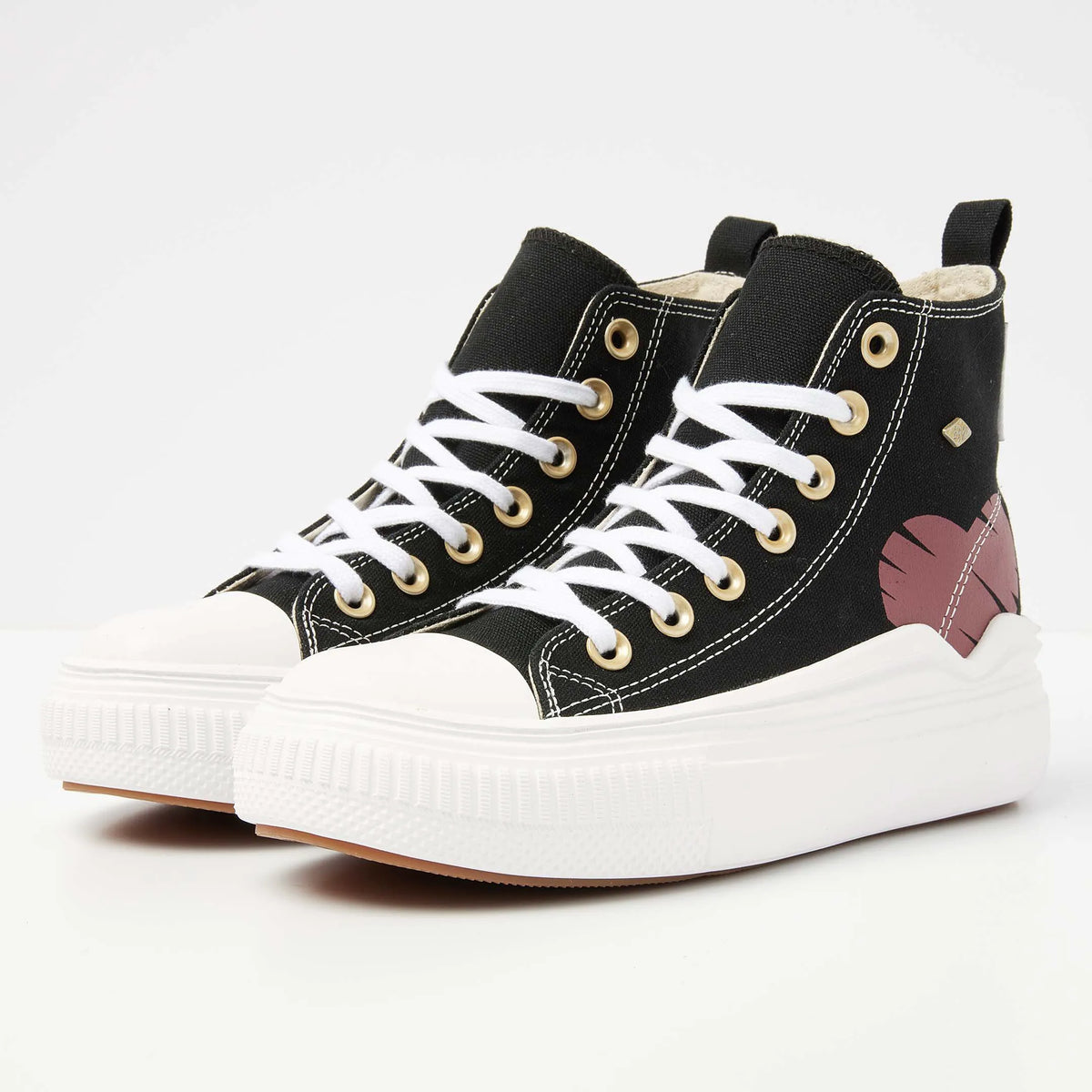 Black/Burgundy