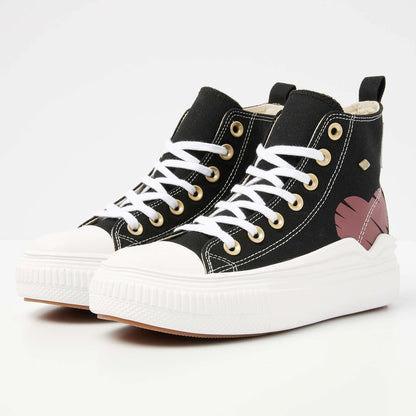 Black/Burgundy