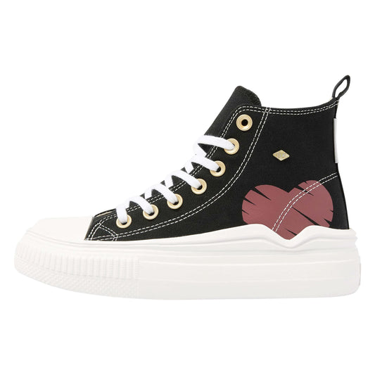 Black/Burgundy
